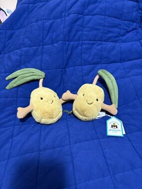Jellycat Yellow Olive Duo